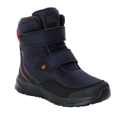 Jack Wolfskin Winterstiefel Polar Bear Texapore High VC (robust, wasserdicht) nachtblau Kinder