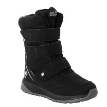 Jack Wolfskin Winterstiefel Polar Boot Texapore High VC (robust, wasserdicht) schwarz/grau Kinder