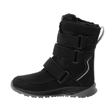 Jack Wolfskin Winterstiefel Polar Boot Texapore High VC (robust, wasserdicht) schwarz/grau Kinder