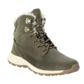 Jack Wolfskin Winterstiefel Queenstown City Texapore Mid (Leder, wasserdicht) mossgrün Damen