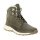 Jack Wolfskin Winterstiefel Queenstown City Texapore Mid (Leder, wasserdicht) mossgrün Damen