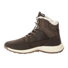 Jack Wolfskin Winterstiefel Queenstown City Texapore Mid (Leder, wasserdicht) dunkelbraun Damen