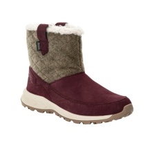 Jack Wolfskin Winterstiefel Queenstown Texapore Boot (Veloursleder, wasserdicht) berrypink Damen