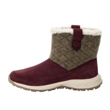 Jack Wolfskin Winterstiefel Queenstown Texapore Boot (Veloursleder, wasserdicht) berrypink Damen