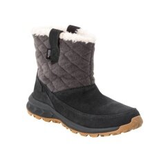 Jack Wolfskin Winterstiefel Queenstown Texapore Boot (Veloursleder, wasserdicht) phantomgrau Damen