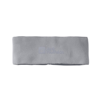 Jack Wolfskin Stirnband Real Stuff Headband (elastisch, warm) - grau Damen