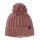 Jack Wolfskin Strickmütze Highloft Knit Beanie mit Bommel - rosa Damen