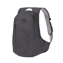 Jack Wolfskin Tagesrucksack Ancona Graphic Print (extra für Frauen entwickelt) Damen asphaltgrau 14 Liter