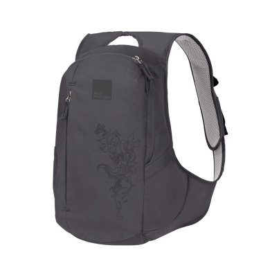 Jack Wolfskin Tagesrucksack Ancona Graphic Print (extra für Frauen entwickelt) Damen asphaltgrau 14 Liter