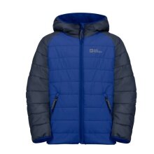 Jack Wolfskin Übergangsjacke Zenon Jacket (winddicht, wasserabweisend) dunkelblau Kinder