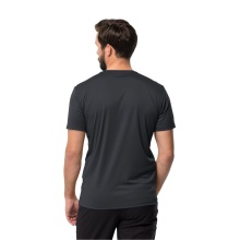 Jack Wolfskin Wander-Tshirt Tech T (leicht, geruchshemmend) phantomgrau Herren