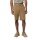 Jack Wolfskin Alltags-Wanderhose Desert Shorts (atmungsaktiv, schnelltrocknend) kurz braun Herren