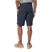 Jack Wolfskin Alltags-Wanderhose Desert Shorts (atmungsaktiv, schnelltrocknend) kurz dunkelblau Herren