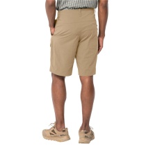 Jack Wolfskin Alltags-Wanderhose Desert Shorts (atmungsaktiv, schnelltrocknend) kurz sandbraun Herren