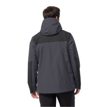 Jack Wolfskin Wanderjacke Jasper Flex (Wetterschutzjacke, wasser-/ winddicht, atmungsaktiv) ebonygrau Herren