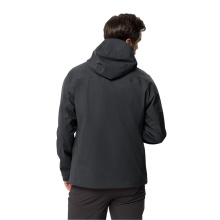 Jack Wolfskin Wanderjacke Kammweg 2L (sehr atmungsaktiv, wasserdicht, winddicht) phantomgrau Herren