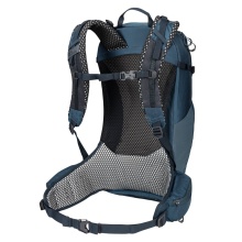 Jack Wolfskin Wanderrucksack Crosstrail (für Tagestouren) dunkelblau 24 Liter