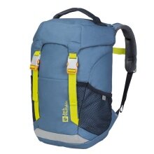 Jack Wolfskin Kinder-Wanderrucksack Waldspieler (PFC-frei, für Kinder ab 6 Jahren) hellblau 16 Liter