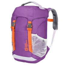 Jack Wolfskin Kinder-Wanderrucksack Waldspieler (PFC-frei, für Kinder ab 6 Jahren) violett 16 Liter