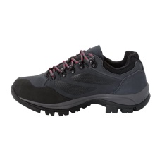 Jack Wolfskin Wanderschuhe Rebellion Texapore Low (Trekking, wasserdicht, 100% PFC-frei) grau/rot Damen