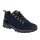 Jack Wolfskin Wanderschuhe Refugio Texapore Low (Veloursleder, wasserdicht) dunkelblau/grau Damen