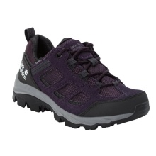 Jack Wolfskin Wanderschuhe Vojo 3 Texapore Low (Veloursleder, wasserdicht) violett/grau Damen