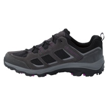 Jack Wolfskin Wanderschuhe Vojo 3 Texapore Low (Veloursleder, wasserdicht) steingrau/violett Damen