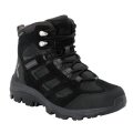 Jack Wolfskin Wanderschuhe Vojo 3 Texapore Mid (wasserdicht, atmungsaktiv) schwarz Damen