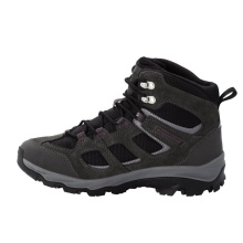 Jack Wolfskin Wanderschuhe Vojo 3 Texapore Mid (wasserdicht, atmungsaktiv) steingrau/violett Damen