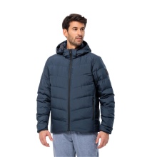 Jack Wolfskin Winter-Daunenjacke Colonius (winddicht, wasserabweisend, atmungsaktiv) nachtblau Herren