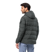 Jack Wolfskin Winter-Daunenjacke Colonius (winddicht, wasserabweisend, atmungsaktiv) dunkelgrün Herren