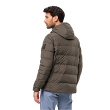 Jack Wolfskin Winter-Daunenjacke Colonius (winddicht, wasserabweisend, atmungsaktiv) braun Herren