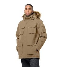 Jack Wolfskin Parka Glacier Canyon (wasser- und winddicht, PFC-frei) 2022 beige Herren