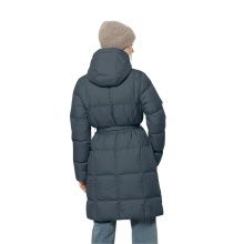 Jack Wolfskin Winter-Daunenmantel Frozen Lake Coat (winddicht, wasserabweisend) dunkelblau Damen