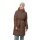 Jack Wolfskin Winter-Daunenmantel Frozen Lake Coat (winddicht, wasserabweisend) braun Damen