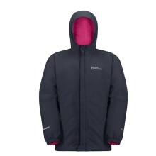 Jack Wolfskin Winterjacke Blocky (wasserdicht, winddicht, atmungsaktiv) nachtblau Kinder