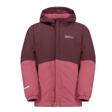 Jack Wolfskin Winterjacke Blocky (wasserdicht, winddicht, atmungsaktiv) pink Kinder