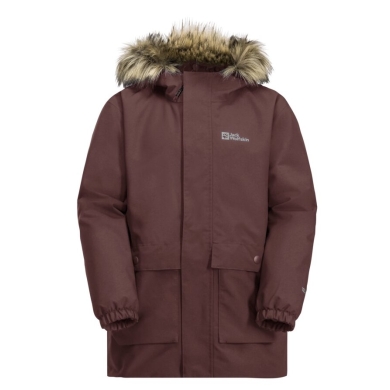 Jack Wolfskin Winterjacke Cosy Bear 3in1 Parka (mit Fleece-Innenjacke, wasserdicht) berrypink Mädchen (164-176)