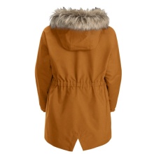 Jack Wolfskin Winterjacke Cosy Bear 3in1 Parka (mit Fleece-Innenjacke, wasserdicht, winddicht) hellbraun Mädchen