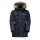 Jack Wolfskin Winterjacke Glacier Peak Parka (wasserdicht, winddicht) nachtblau Kinder