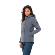 Jack Wolfskin Winterjacke Snowy Park (wasser- und winddicht, atmungsaktivt) nachtblau Damen