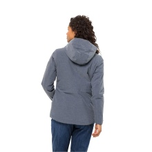 Jack Wolfskin Winterjacke Snowy Park (wasser- und winddicht, atmungsaktivt) nachtblau Damen