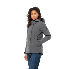 Jack Wolfskin Winterjacke Snowy Park (wasser- und winddicht, atmungsaktivt) schwarz Damen