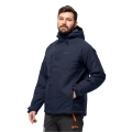 Jack Wolfskin Winterjacke Troposphere Ins 2023 (wasserdicht, winddicht, atmungsaktiv) nachtblau Herren