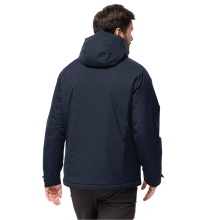 Jack Wolfskin Winterjacke Troposphere Ins 2023 (wasserdicht, winddicht, atmungsaktiv) nachtblau Herren