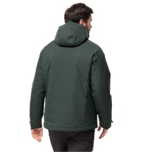 Jack Wolfskin Winterjacke Troposphere Ins 2023 (wasserdicht, winddicht, atmungsaktiv) olivegrün Herren