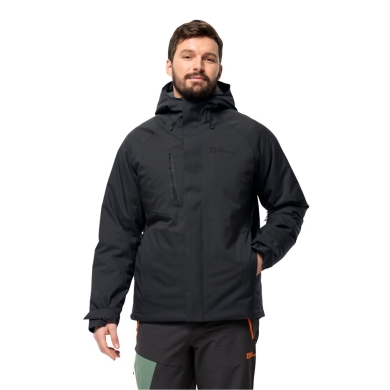 Jack Wolfskin Winterjacke Troposphere Ins 2023 (wasserdicht, winddicht, atmungsaktiv) schwarz Herren