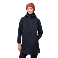 Jack Wolfskin Wintermantel Baylight 3in1 Coat (wasserdicht, winddicht) navyblau Damen