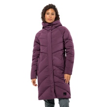 Jack Wolfskin Wintermantel Marienplatz Coat (winddicht, sehr wasserabweisend) violett Damen