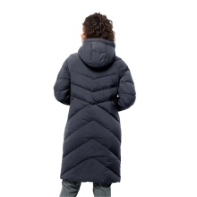 Jack Wolfskin Wintermantel Marienplatz Coat (winddicht, sehr wasserabweisend) dunkelblau Damen